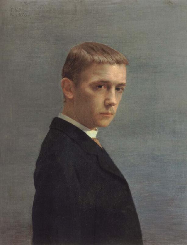 Felix Vallotton Self-Portrait at the Age of Twenty Germany oil painting art